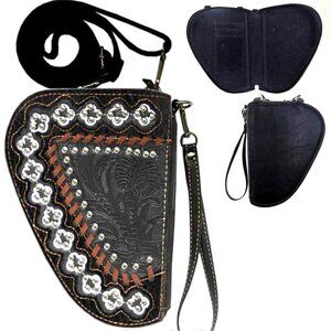 Crossbody Holster Shaped Conceal Carry Pouch